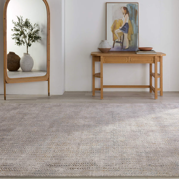 Jaipur Living Vibe by Jaipur Living Sylvana Distressed Trellis Polyester Rug for Rooms 5'3" x 8' RUG154971