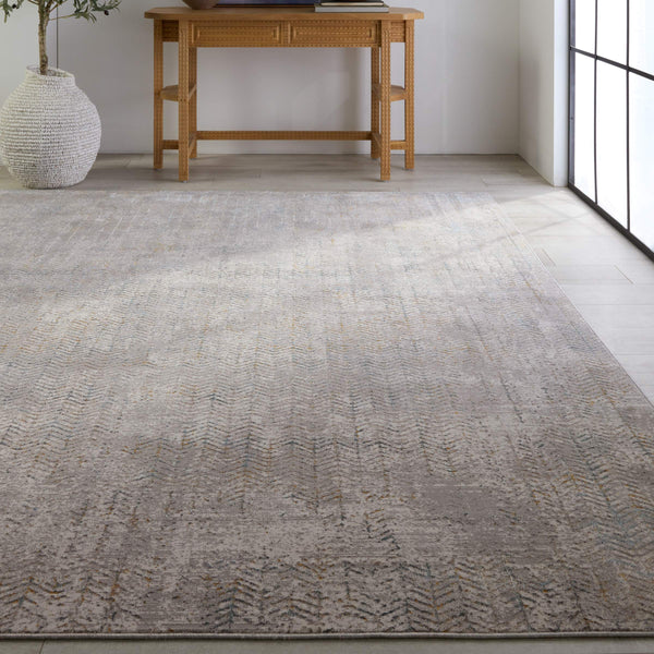 Jaipur Living Vibe by Jaipur Living Sylvana Distressed Trellis Polyester Rug for Rooms 5'3" x 8' RUG154971