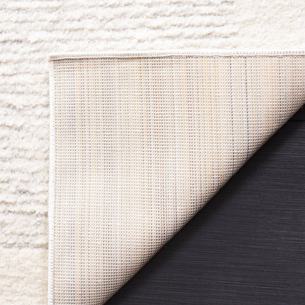 Safavieh Melody Modern Area Rug - Elegant Geometric Design In Soft Tones For Stylish Home Décor Essentials Ivory ,Grey Polyester Mel130a-4r