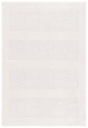 Safavieh Melody 130 Power Loomed Modern Rug Ivory / Grey 5' x 8'