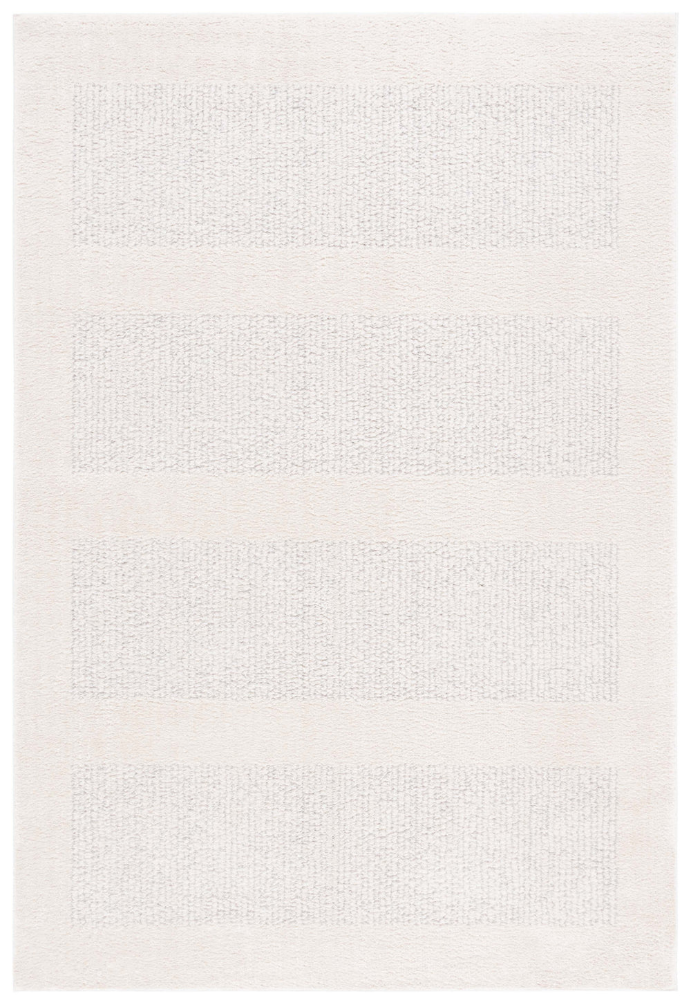 Safavieh Melody Modern Area Rug - Elegant Geometric Design In Soft Tones For Stylish Home Décor Essentials Ivory ,Grey Polyester Mel130a-4r