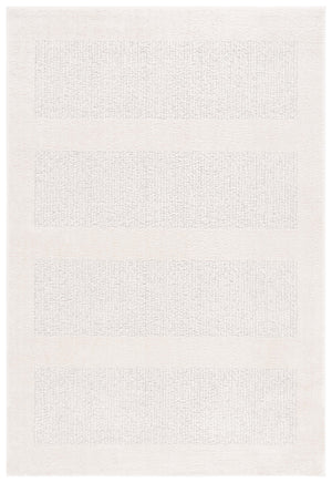 Safavieh Melody Modern Area Rug - Elegant Geometric Design In Soft Tones For Stylish Home Décor Essentials Ivory ,Grey Polyester Mel130a-4r