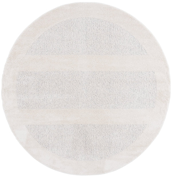Safavieh Melody Modern Area Rug - Elegant Geometric Design In Soft Tones For Stylish Home Décor Essentials Ivory ,Grey Polyester Mel130a-4r
