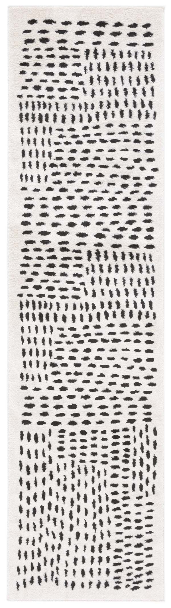 Safavieh Melody Elegant Area Rug - Contemporary Design With Abstract Patterns For Modern Home Decor Ivory ,Black Polyester Mel132a-5