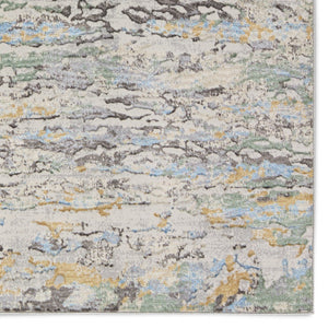 Jaipur Living Melo Etosha Mel13 Powerloomed Machinemade 100% Polyester Abstract Abstract Indoor Rug Multicolor, Gray 100% Polyester Rug158838