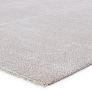 Jaipur Living Jaipur Living Bram Wool Viscose Trellis Area Rug Neutral Tribal Pattern for Any Room 8' x 10' RUG150610