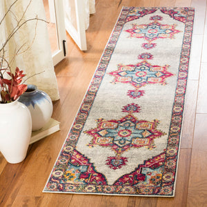 Safavieh Merlot Timeless Charm Area Rug - Exquisite Power-loomed Design For Modern & Classic Interiors Cream ,Multi 65% Polypropylene,28% Cotton,7% Polyester Mer108a-3