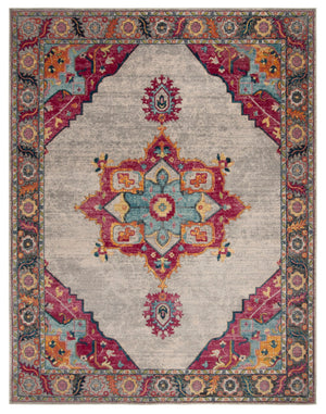 Safavieh Merlot Timeless Charm Area Rug - Exquisite Power-loomed Design For Modern & Classic Interiors Cream ,Multi 65% Polypropylene,28% Cotton,7% Polyester Mer108a-3
