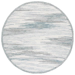 Safavieh Metro Hand-tufted Area Rug: Modern Elegance With Abstract Design For Luxury Home Decor Upgrade Ivory ,Grey 80% Wool,20% Cotton Met106a-3