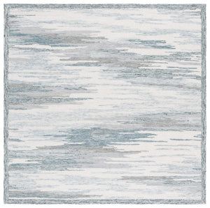 Safavieh Metro Hand-tufted Area Rug: Modern Elegance With Abstract Design For Luxury Home Decor Upgrade Ivory ,Grey 80% Wool,20% Cotton Met106a-3