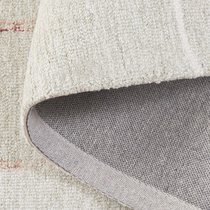 Safavieh Metro Hand-Tufted Sage And Rust Area Rug — Wool-Cotton Low Pile, Scandinavian-Inspired Texture 4'-0" x 6'-0" MET108W-4
