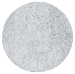 Safavieh Metro Hand-tufted Wool And Cotton Runner Rug - Timeless Elegance With Geometric Design For Home Decor Grey Wool And Cotton With Latex Met124f-9