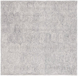 Safavieh Metro Hand-tufted Wool And Cotton Runner Rug - Timeless Elegance With Geometric Design For Home Decor Grey Wool And Cotton With Latex Met124f-9