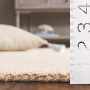 Safavieh Metro 152b Beige Beige 80% Wool And 20% Cotton Met152b-6sq