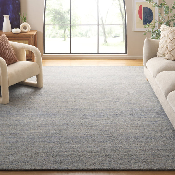 Safavieh Metro Hand-tufted Luxurious Area Rug - Sophisticated Wool And Cotton Blend For Contemporary Spaces Light Grey 80% Wool And 20% Cotton Met152g-6