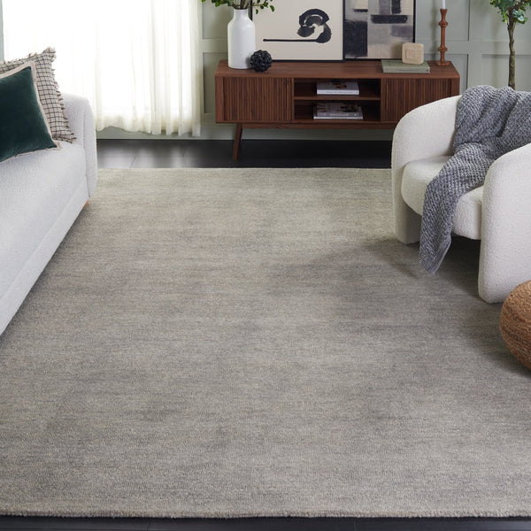 Safavieh Metro Hand-tufted Luxurious Area Rug - Sophisticated Wool And Cotton Blend For Contemporary Spaces Sage ,Ivory 80% Wool And 20% Cotton Met152w-2