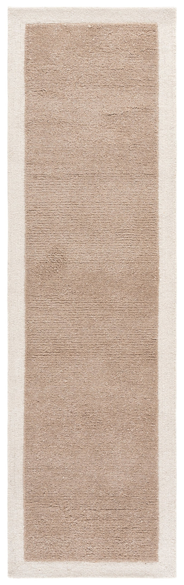 Safavieh Metro Hand-Tufted Round Wool-Cotton Rug In Beige Ivory — Timeless Elegant Accent For Living Rooms 6'-0" x 6'-0" MET153B-6R