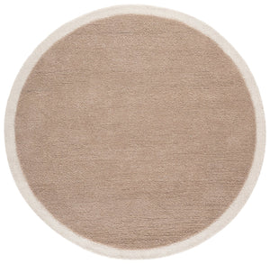 Safavieh Metro Hand-Tufted Wool-Cotton Runner In Beige Ivory — Low-Pile, Durable Hallway Rug For Timeless Style 2'-3" x 8'-0" MET153B-28