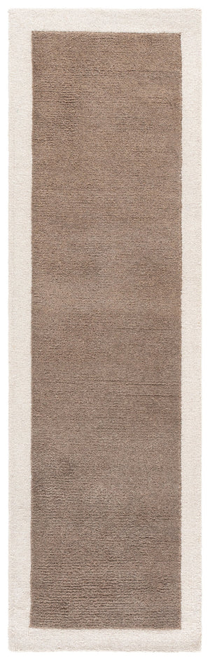 Safavieh Metro Hand‑Tufted Dark Beige Ivory Rug – Plush ½" Wool‑Cotton Blend, Ethically Crafted For Living Rooms 9'-0" x 12'-0" MET153C-9