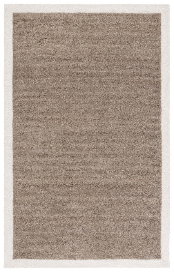 Safavieh Metro Hand‑Tufted Dark Beige Ivory Rug – Plush ½" Wool‑Cotton Blend, Ethically Crafted For Living Rooms 9'-0" x 12'-0" MET153C-9
