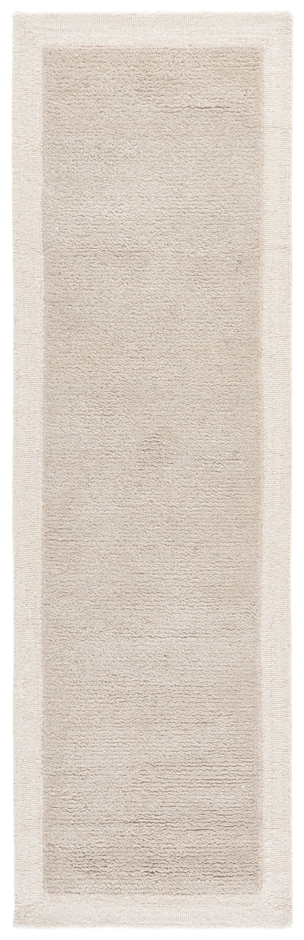Safavieh Metro Hand-Tufted Light Grey Ivory Wool-Cotton Rug, Low 1/2" Pile For Durable, Timeless Warmth 9'-0" x 12'-0" MET153G-9
