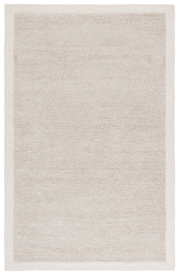 Safavieh Metro Hand-Tufted Light Grey Ivory Runner Rug, Wool-Cotton Blend, Low-Profile Pile For Hallways 2'-3" x 8'-0" MET153G-28