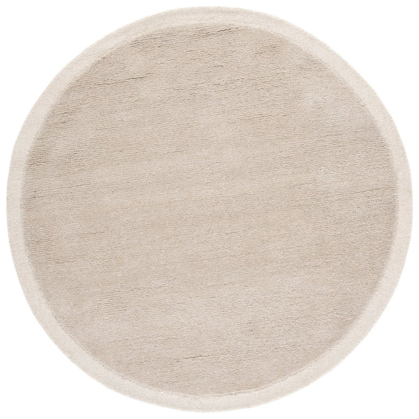 Safavieh Metro Hand-Tufted Light Grey Ivory Runner Rug, Wool-Cotton Blend, Low-Profile Pile For Hallways 2'-3" x 8'-0" MET153G-28