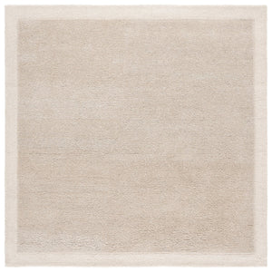 Safavieh Metro Hand-Tufted Light Grey Ivory Runner Rug, Wool-Cotton Blend, Low-Profile Pile For Hallways 2'-3" x 8'-0" MET153G-28