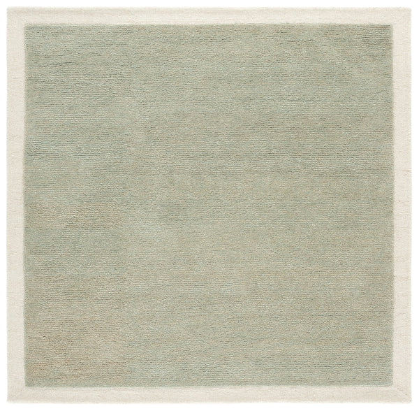 Safavieh Metro Hand-Tufted Sage And Ivory Round Rug — Wool-Cotton Blend, Plush 1/2" Pile, Crafted In India 6'-0" x 6'-0" MET153W-6R