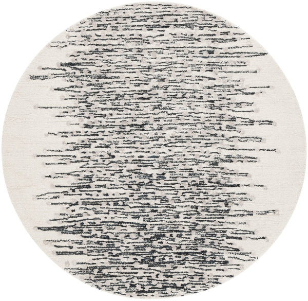 Safavieh Metro Hand‑Tufted 8X10 Black And Ivory Abstract Wool Rug — Plush, Gallery‑Ready Contemporary Centerpiece 2'-0" x 3'-0" MET175Z-2