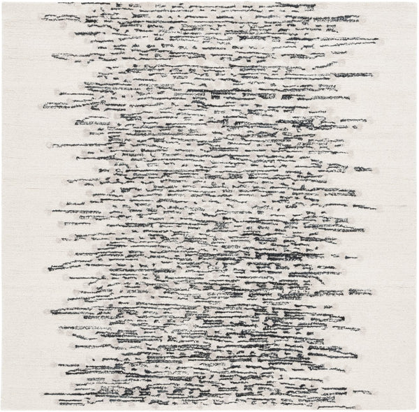 Safavieh Metro Hand‑Tufted Black & Ivory Abstract Rug 8X10 — Plush Wool‑Cotton Blend, Modern Gallery Style 9'-0" x 12'-0" MET175Z-9