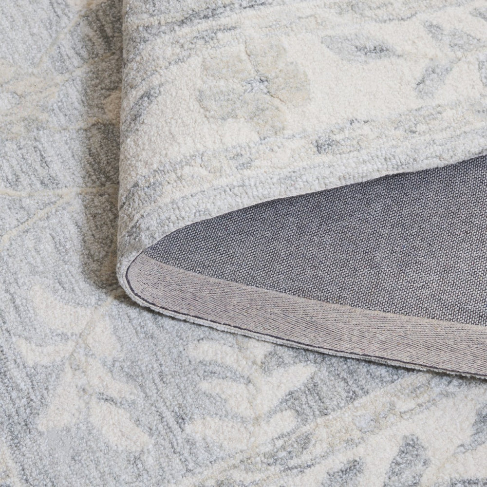 Safavieh Metro Exquisite Hand-tufted Area Rug - Timeless Elegance For Hallways, Entryways & More Grey ,Ivory 50% Wool,30% Pet,20% Cotton Met202f-6