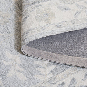 Safavieh Metro Exquisite Hand-tufted Area Rug - Timeless Elegance For Hallways, Entryways & More Grey ,Ivory 50% Wool,30% Pet,20% Cotton Met202f-6