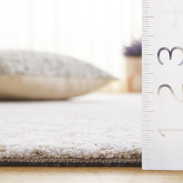 Safavieh Metro Hand-tufted Area Rug - Elegant Beige & Brown, 5x8 Ft Medium Rectangle, Wool & Cotton Blend Beige ,Brown 80% Wool,20% Cotton Met203b-5