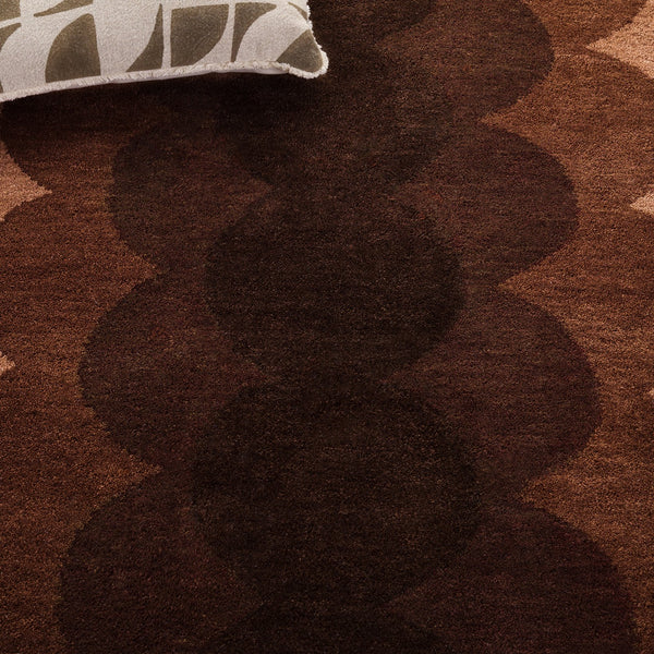Safavieh Metro Hand-Tufted Brown Area Rug — 90% Wool Low-Profile Plush, Timeless Solid Design For Any Room 9'-0" x 12'-0" MET301T-9