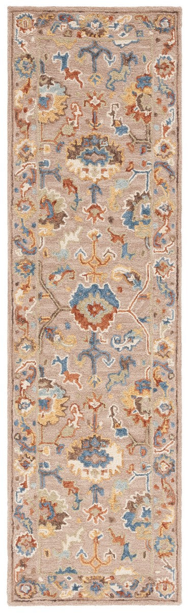 Safavieh Metro 328 Hand Tufted Transitional Rug Beige / Ivory 8' x 10'