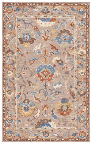 Safavieh Metro 328 Hand Tufted Transitional Rug Beige / Ivory 8' x 10'