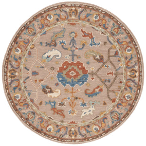Safavieh Metro 328 Hand Tufted Transitional Rug Beige / Ivory 8' x 10'