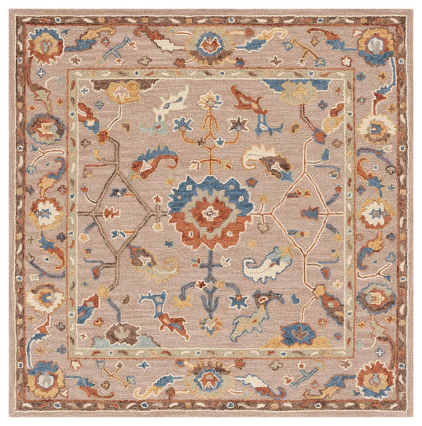 Safavieh Metro 328 Hand Tufted Transitional Rug Beige / Ivory 8' x 10'