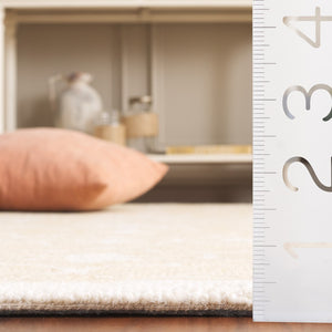 Safavieh Metro Handtufted Wool-cotton Blend Area Rug – Elegant Floral Design For Timeless Home Décor Gold ,Ivory 80% Wool 20% Cotton Met386c-3