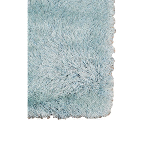 Metro Plush Microfiber Shag Area Rug with Deep Pile Texture for Living Room Comfort