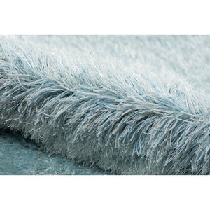 Metro Plush Microfiber Shag Area Rug with Deep Pile Texture for Living Room Comfort