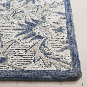 Safavieh Metro 5x8 Hand-tufted Area Rug In Latte Ivory & Soft Grey - Luxurious, Elegant Comfort For Any Room Ivory ,Grey 80% Wool 20% Cotton Met473a-5