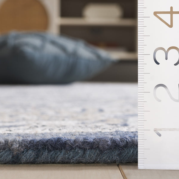 Safavieh Metro 5x8 Hand-tufted Area Rug In Latte Ivory & Soft Grey - Luxurious, Elegant Comfort For Any Room Ivory ,Grey 80% Wool 20% Cotton Met473a-5