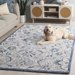 Safavieh Metro 5x8 Hand-tufted Area Rug In Latte Ivory & Soft Grey - Luxurious, Elegant Comfort For Any Room Ivory ,Grey 80% Wool 20% Cotton Met473a-5