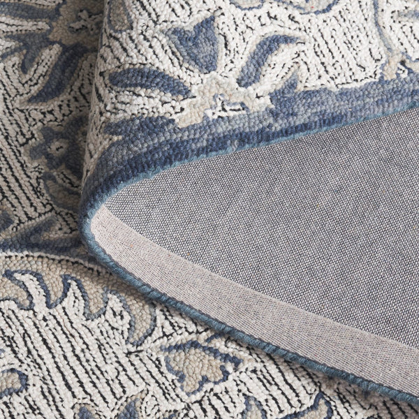 Safavieh Metro 5x8 Hand-tufted Area Rug In Latte Ivory & Soft Grey - Luxurious, Elegant Comfort For Any Room Ivory ,Grey 80% Wool 20% Cotton Met473a-5