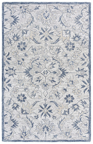 Safavieh Metro 5x8 Hand-tufted Area Rug In Latte Ivory & Soft Grey - Luxurious, Elegant Comfort For Any Room Ivory ,Grey 80% Wool 20% Cotton Met473a-5