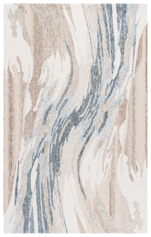 Safavieh Metro Modern Hand-tufted Area Rug - Elegant Softness For Cozy Living Spaces And Stylish Decor Ivory ,Beige Wool Pile Met483b-3