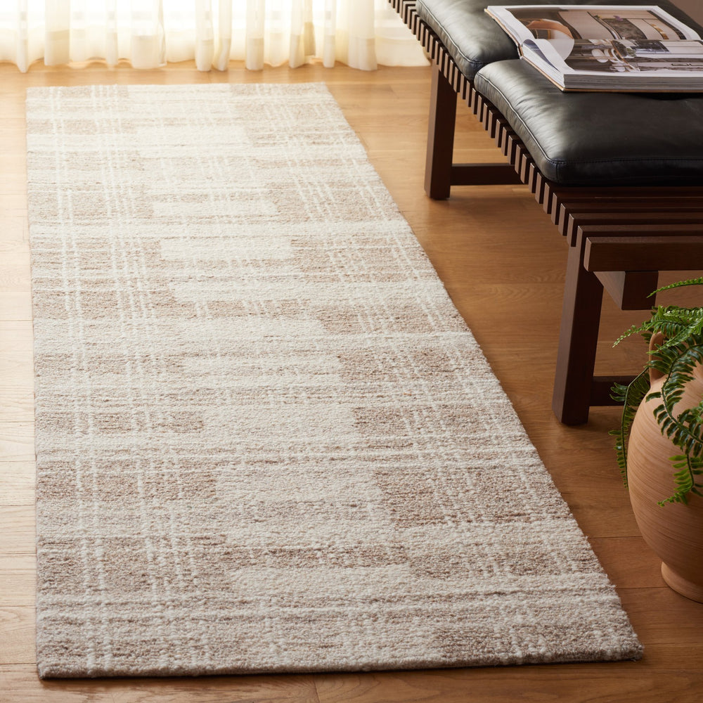 Safavieh Metro Hand-tufted Area Rug: Luxurious Comfort And Timeless Style For Your Living Space Decor Beige ,Ivory 80% Polyester,20% Cotton Met501b-28