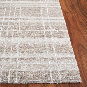 Safavieh Metro Hand-tufted Area Rug: Luxurious Comfort And Timeless Style For Your Living Space Decor Beige ,Ivory 80% Polyester,20% Cotton Met501b-5